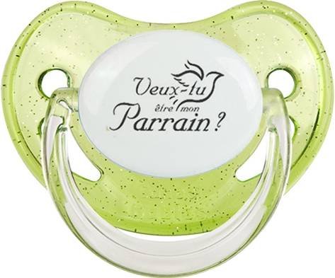 Veux-tu être mon parrain? Style1: Sucette Physiologique-su7.fr