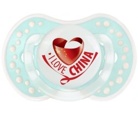 I Love China Sucette LOVI Dynamic Retro-turquoise-lagon classique