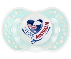 I Love Australia Sucette LOVI Dynamic Retro-turquoise-lagon classique