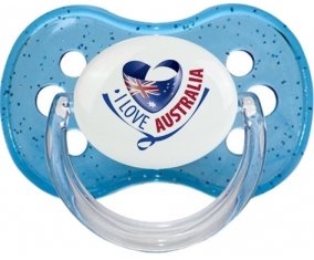 I Love Australia : Tétine Cerise personnalisée