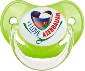 I Love Azerbaijan Sucete Physiologique Vert classique