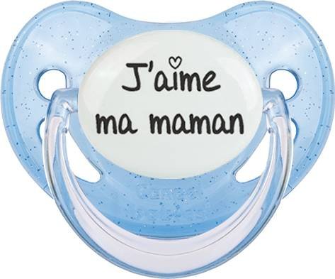 J'aime ma maman (visuel): Sucette Physiologique-su7.fr