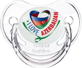 I Love Azerbaijan Sucete Physiologique Transparent classique