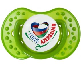 I Love Azerbaijan Tétine LOVI Dynamic Vert classique