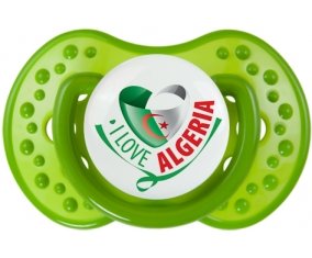 I Love Algeria Sucette LOVI Dynamic Vert classique