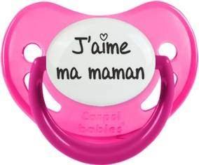 J'aime ma maman (visuel): Sucette Physiologique-su7.fr