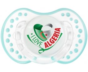 I Love Algeria Sucette LOVI Dynamic Retro-blanc-lagon classique