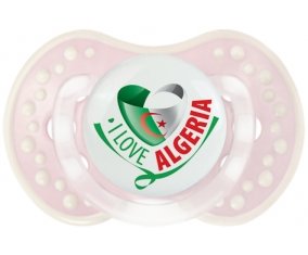 I Love Algeria Sucette LOVI Dynamic Retro-rose-tendre classique