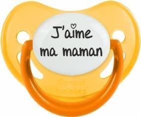 J'aime ma maman (visuel): Sucette Physiologique-su7.fr