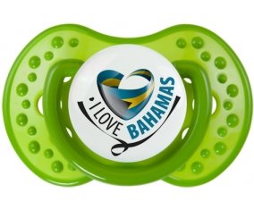 I Love Bahamas Sucette LOVI Dynamic Vert classique