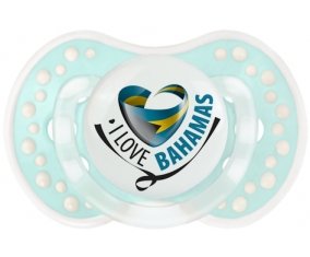 I Love Bahamas Sucette LOVI Dynamic Retro-turquoise-lagon classique