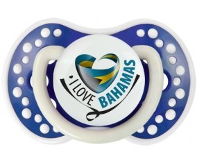 I Love Bahamas Sucette LOVI Dynamic Bleu-marine phosphorescente
