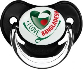 I Love Bangladesh Tétine Physiologique Noir classique