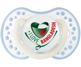 I Love Bangladesh Sucete LOVI Dynamic Blanc-cyan classique