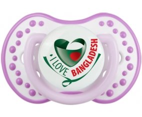 I Love Bangladesh Sucete LOVI Dynamic Blanc-mauve classique