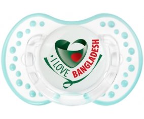I Love Bangladesh Sucete LOVI Dynamic Retro-blanc-lagon classique
