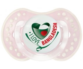 I Love Bangladesh Sucete LOVI Dynamic Retro-rose-tendre classique