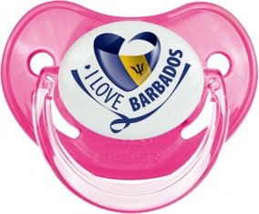 I Love Barbados Sucete Physiologique Rose classique