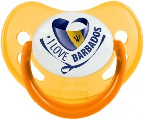 I Love Barbados Sucete Physiologique Jaune phosphorescente