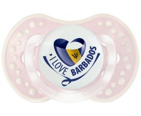 I Love Barbados Tétine LOVI Dynamic Retro-rose-tendre classique
