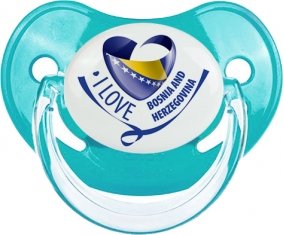 I Love Bosnia and Herzegovina : Sucette Physiologique personnalisée