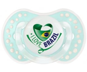 I Love Brazil Sucete LOVI Dynamic Retro-turquoise-lagon classique