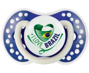 I Love Brazil Sucete LOVI Dynamic Bleu-marine phosphorescente