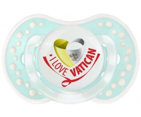 I Love Vatican Sucette LOVI Dynamic Retro-turquoise-lagon classique