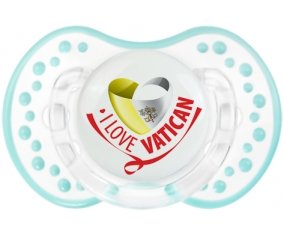 I Love Vatican Sucette LOVI Dynamic Retro-blanc-lagon classique
