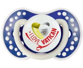 I Love Vatican Sucette LOVI Dynamic Bleu-marine phosphorescente