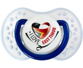 I Love East Timor Sucette LOVI Dynamic Marine-blanc-bleu classique