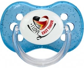 I Love East Timor : Tétine Cerise personnalisée