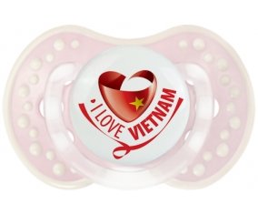 I Love Vietnam Sucete LOVI Dynamic Retro-rose-tendre classique