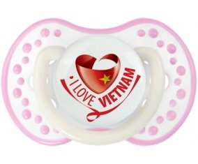 I Love Vietnam Sucete LOVI Dynamic Blanc-rose phosphorescente