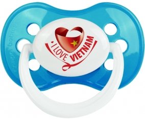 I Love Vietnam Sucete Anatomique Cyan classique