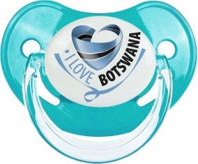 I Love Bostwana : Sucette Physiologique personnalisée