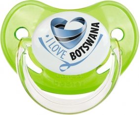I Love Bostwana Sucete Physiologique Vert classique