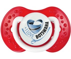 I Love Bostwana Tétine LOVI Dynamic Blanc-rouge classique