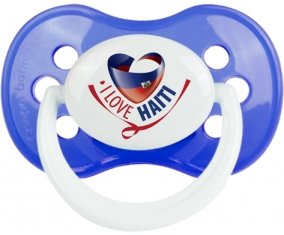 I Love Haiti : Sucette Anatomique personnalisée