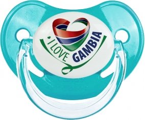 I Love Gambia : Tétine Physiologique personnalisée