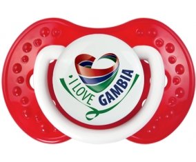 I Love Gambia Sucete LOVI Dynamic Blanc-rouge classique