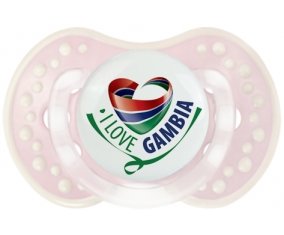 I Love Gambia Sucete LOVI Dynamic Retro-rose-tendre classique
