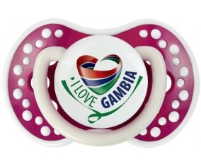 I Love Gambia Sucete LOVI Dynamic Fuchsia phosphorescente