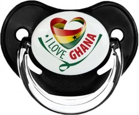 I Love Ghana Sucete Physiologique Noir classique