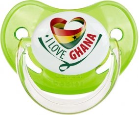 I Love Ghana Sucete Physiologique Vert classique
