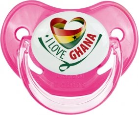 I Love Ghana Sucete Physiologique Rose classique