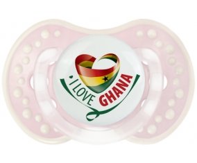I Love Ghana Tétine LOVI Dynamic Retro-rose-tendre classique