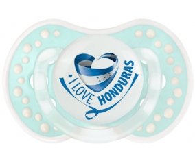I Love Honduras Sucette LOVI Dynamic Retro-turquoise-lagon classique