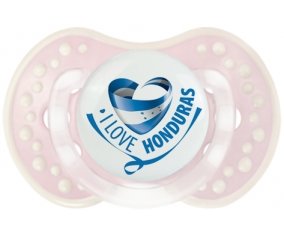 I Love Honduras Sucette LOVI Dynamic Retro-rose-tendre classique