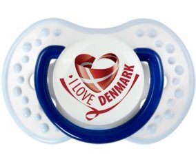 I Love Denmark Sucete LOVI Dynamic Marine-blanc-bleu classique
